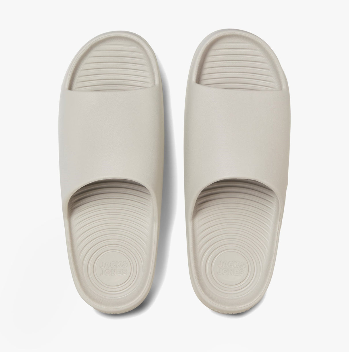 Jack & Jones RIPPLE MOULDED Mens Sandals Moonbeam