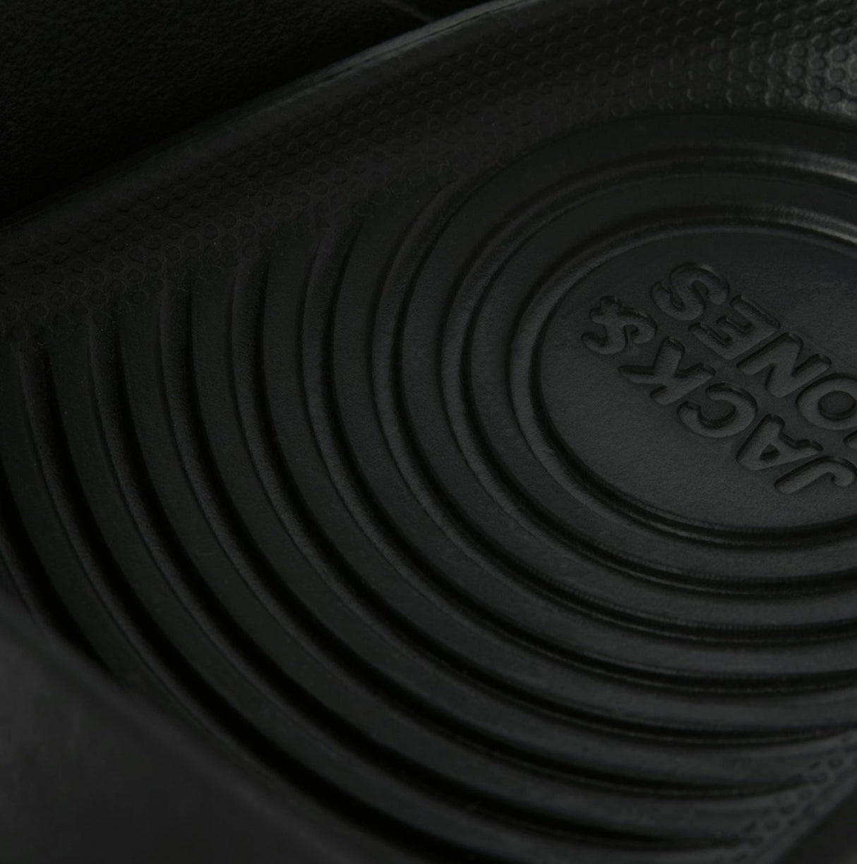 Jack & Jones RIPPLE MOULDED Mens Sandals Anthracite