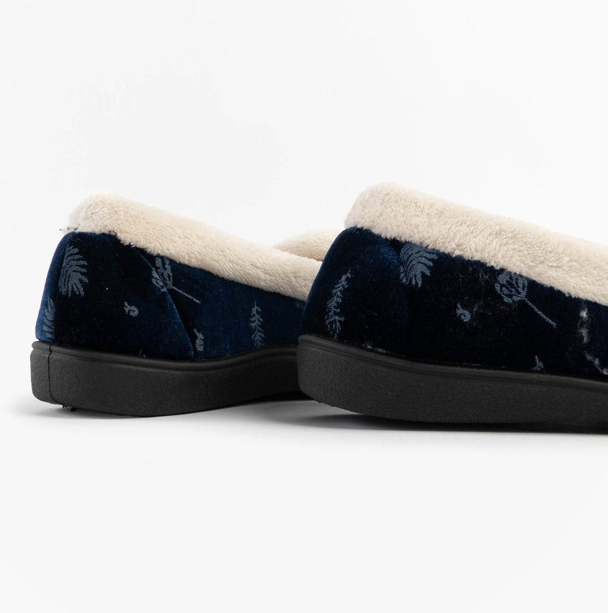 Jo & Joe ANNIE Womens Full Slippers Navy