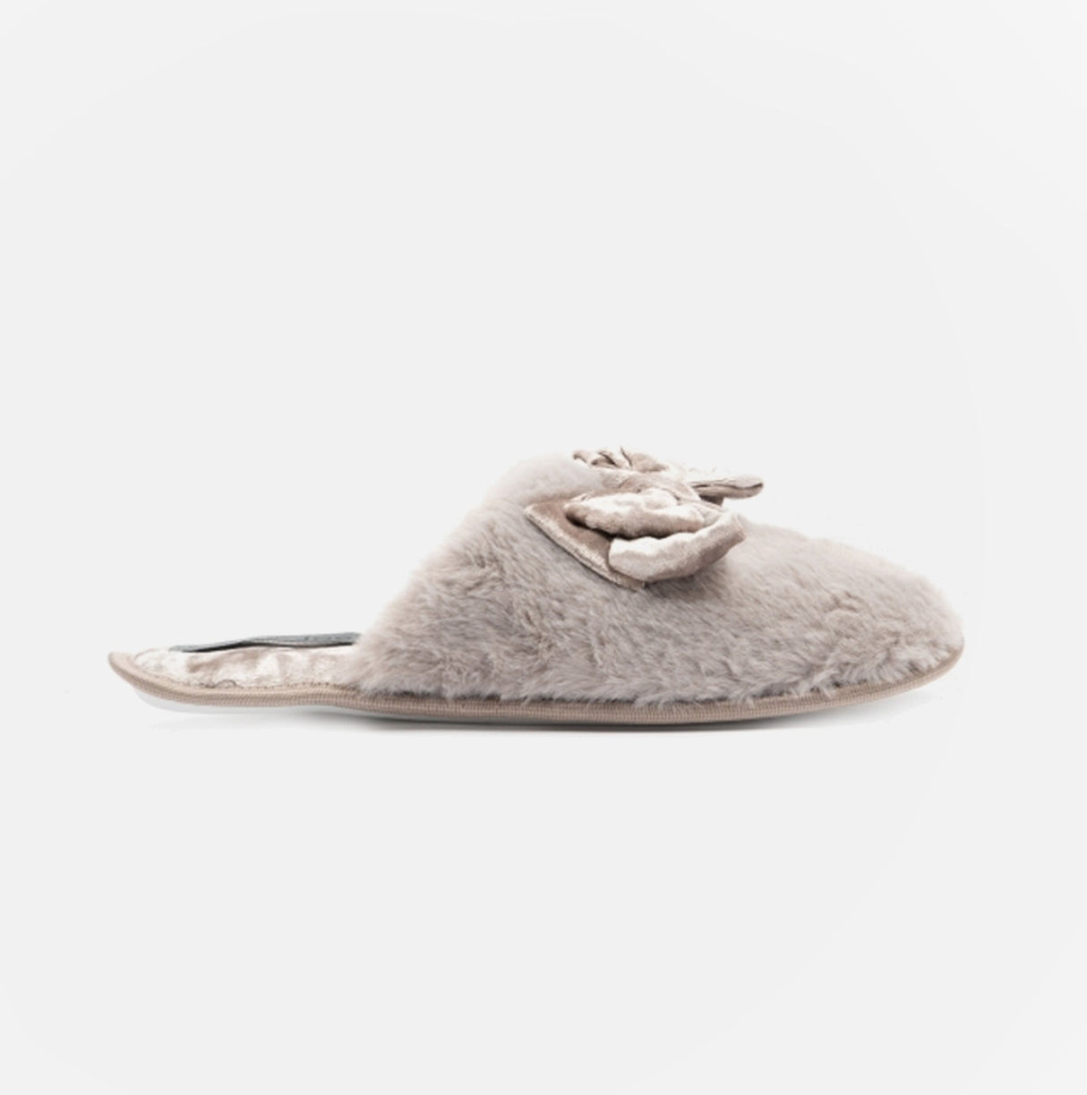 Jo & Joe BEAU Womens Mule Slippers Grey