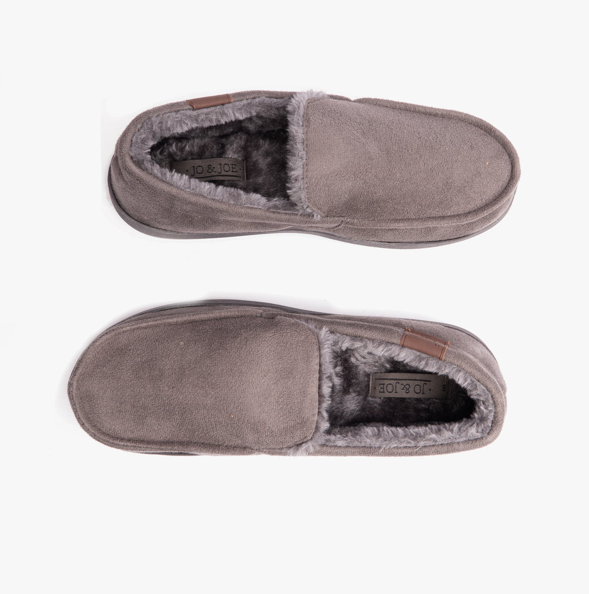 Jo & Joe DRYSDALE Mens Slippers Grey
