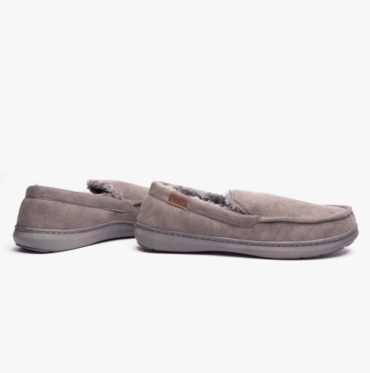 Jo & Joe DRYSDALE Mens Slippers Grey