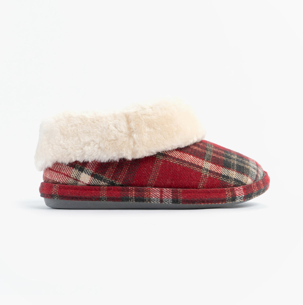 Jo & Joe GLENROYAL Womens Bootie Slippers Festive Red