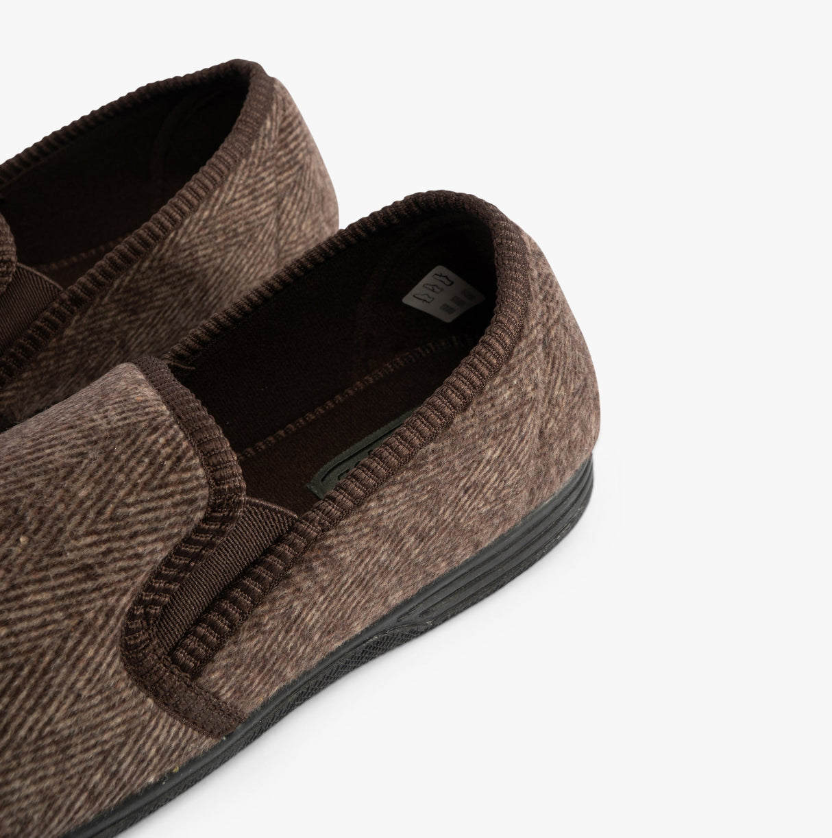 Jo & Joe HAIG Mens Slippers Brown