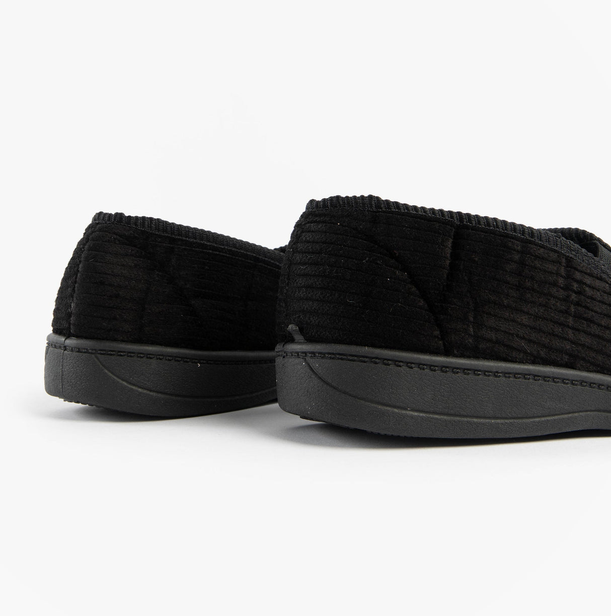 Jo & Joe HARRY Mens Full Slippers Black