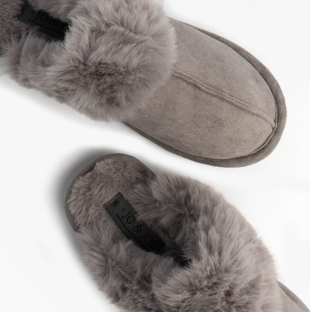 Jo & Joe SCARLETT Womens Mule Slippers Grey