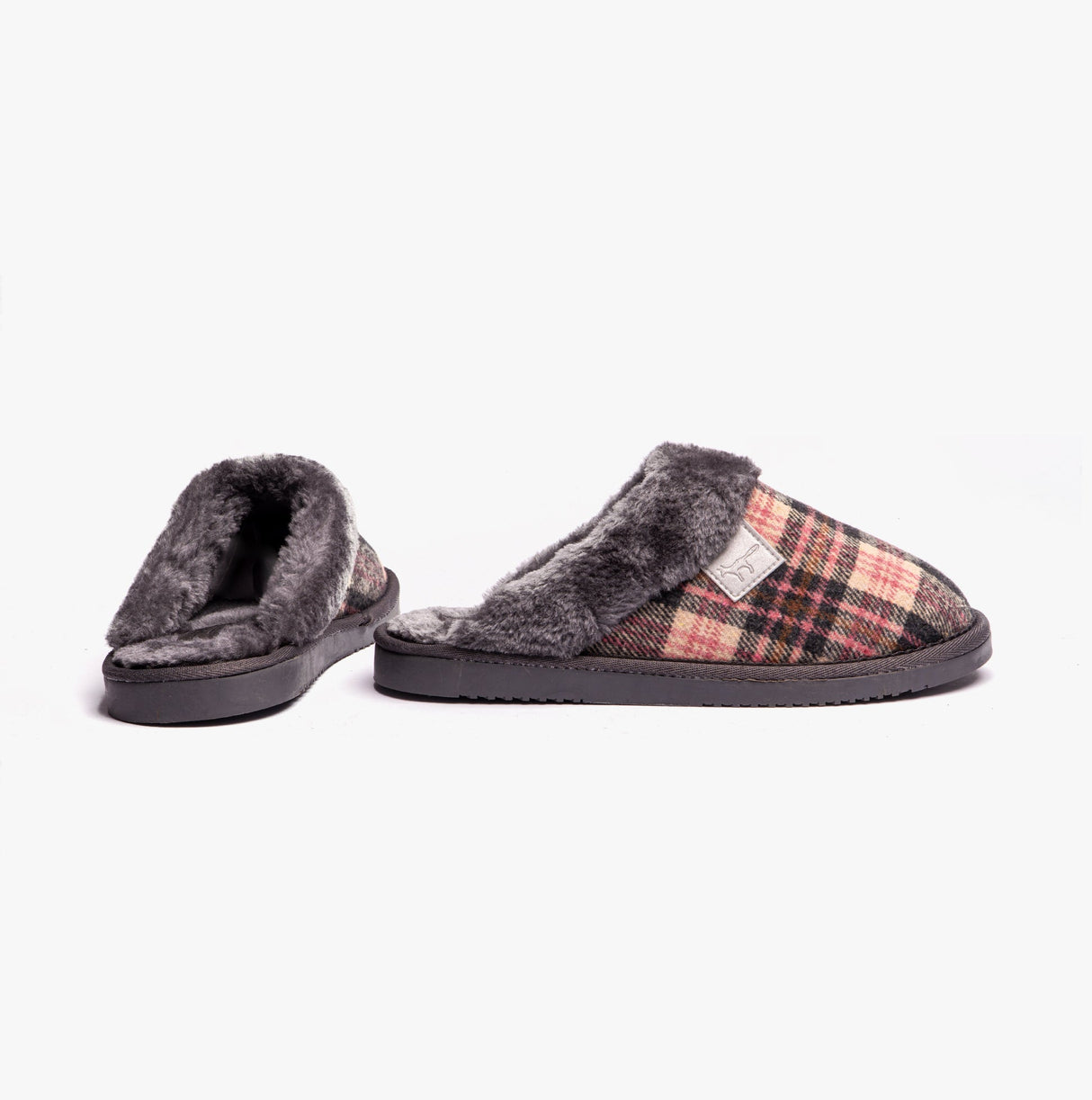 Jo & Joe SHETLAND Womens Slippers Pebble Grey