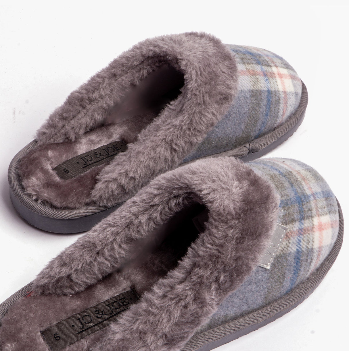 Jo & Joe SHETLAND Womens Slippers Slate Grey