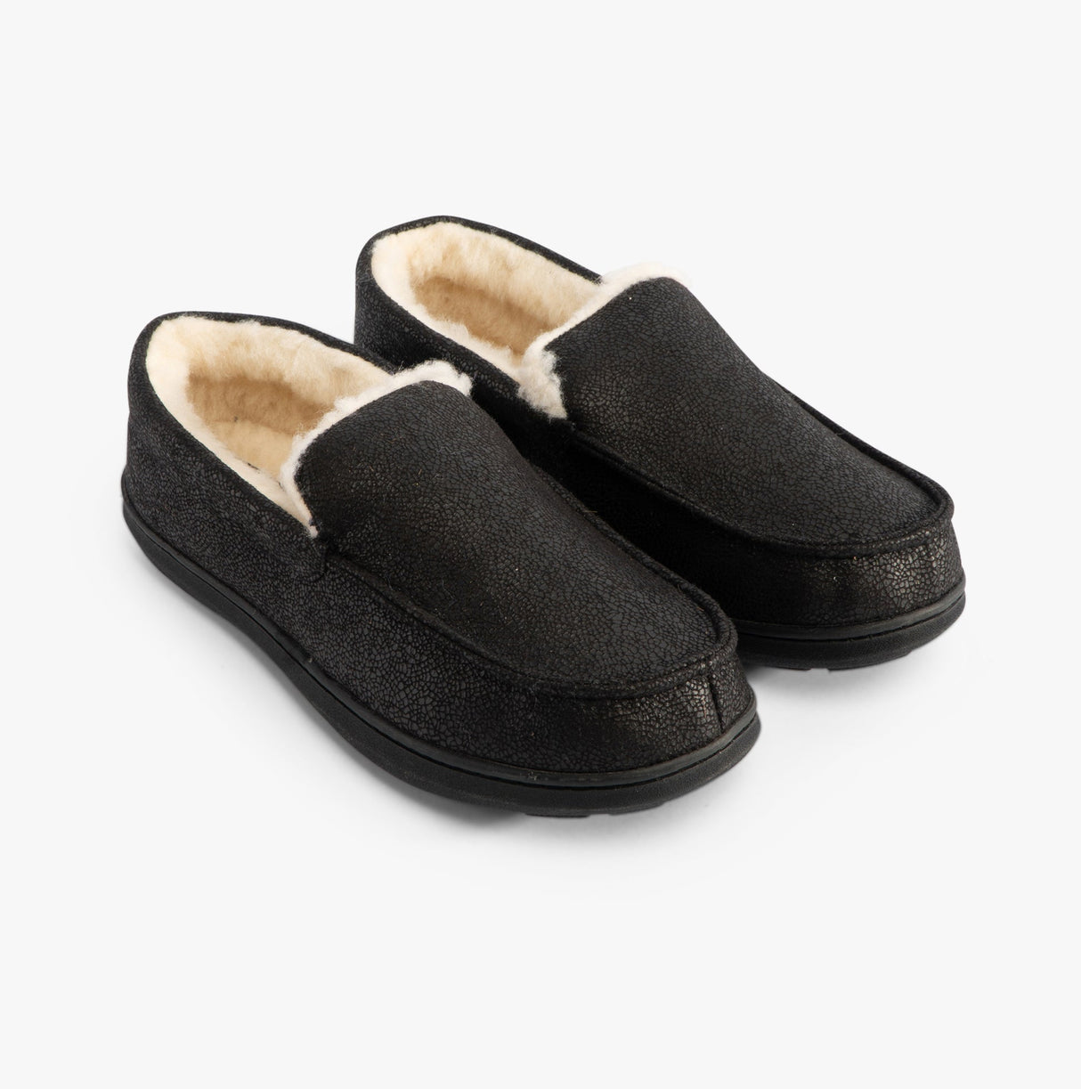 Jo & Joe SPENCER Mens Slippers Black