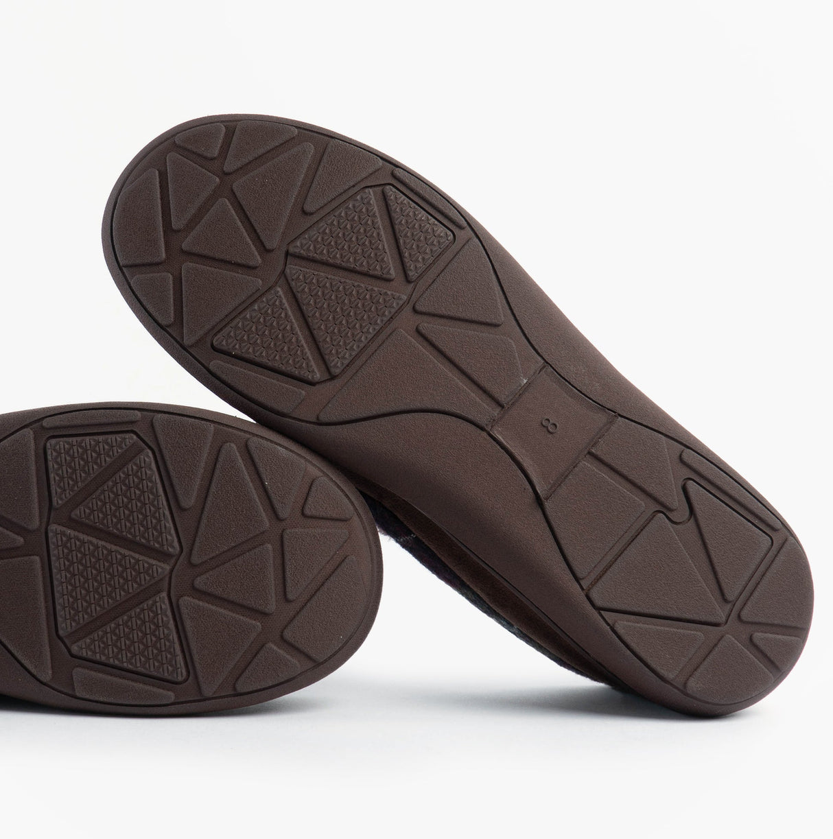 Jo & Joe ST ANDREWS Mens Moccasin Slippers Brown