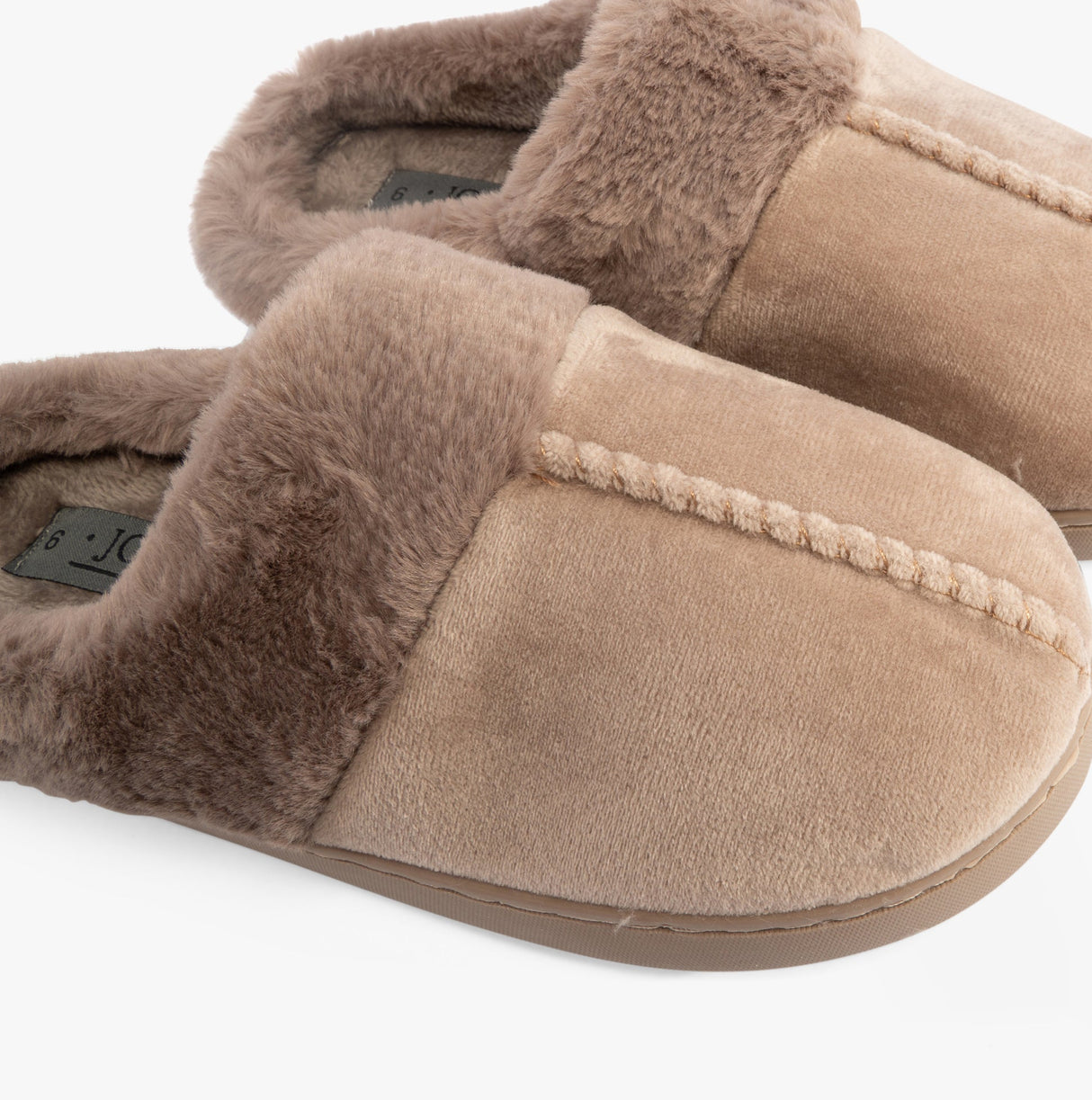 Jo & Joe ZOE Womens Slippers Mink