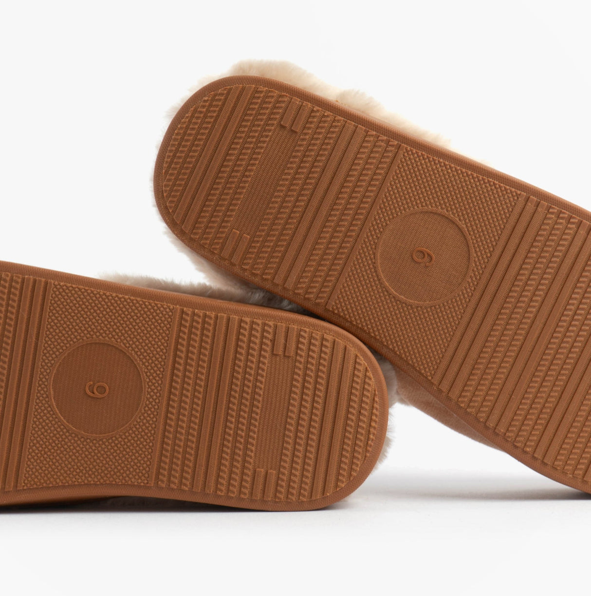 Jo & Joe ZOE Womens Mule Slippers Chestnut