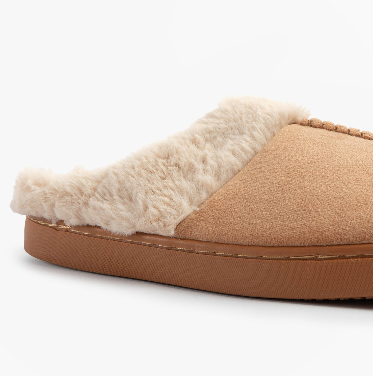 Jo & Joe ZOE Womens Mule Slippers Chestnut
