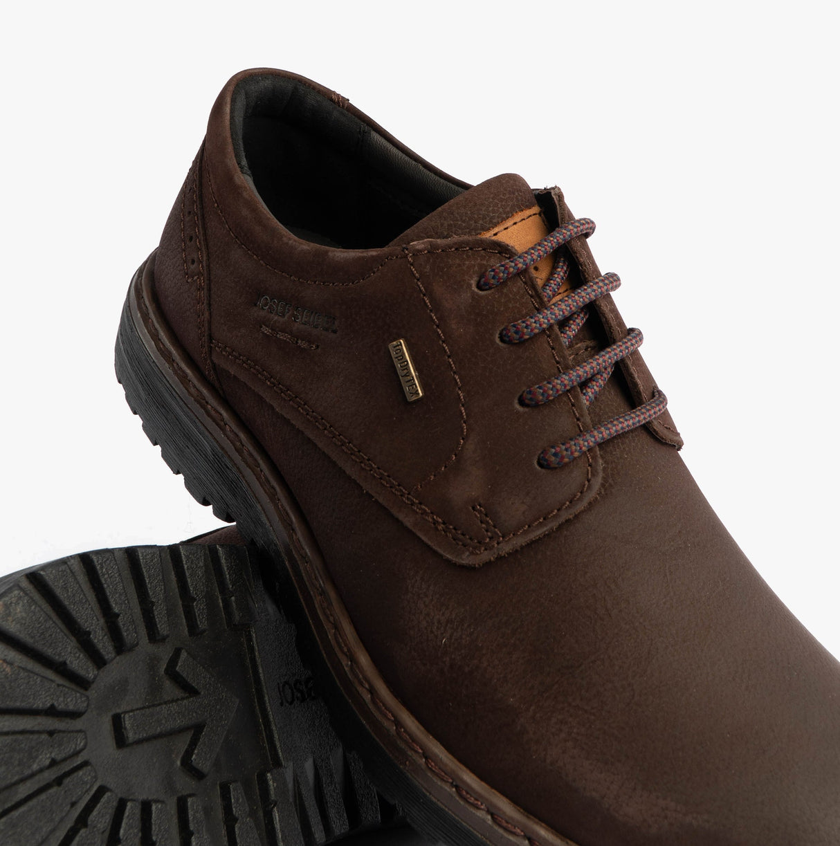 Josef Seibel ERROLL 50 Mens Waterproof Shoes Moro Brown