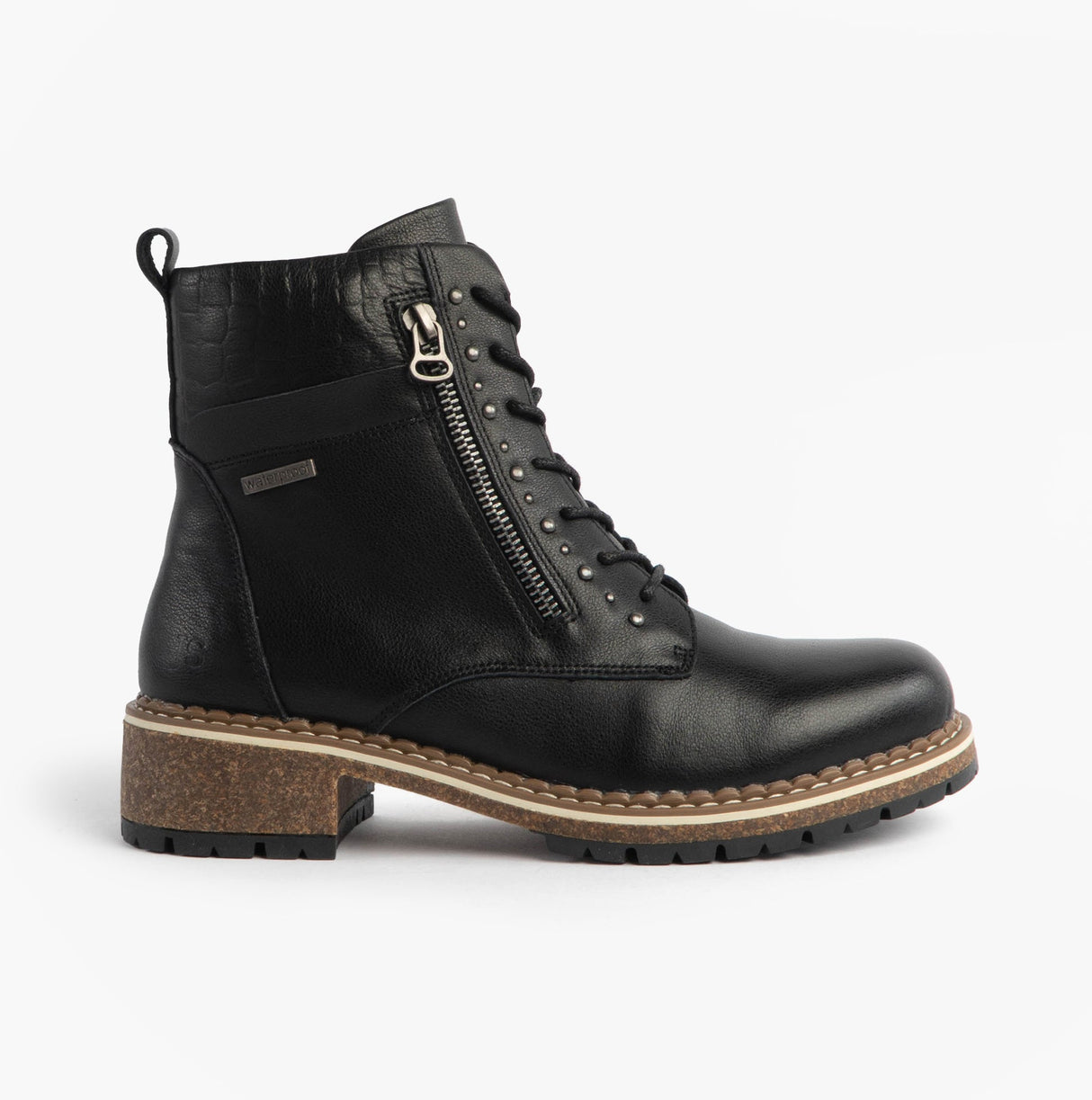 Josef Seibel WAYLYNN 10 Womens Lace Up Ankle Boots Black