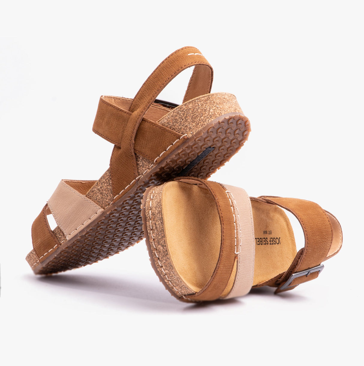 Josef Seibel HANNAH 01 Womens Sandals Castagne-Kombi