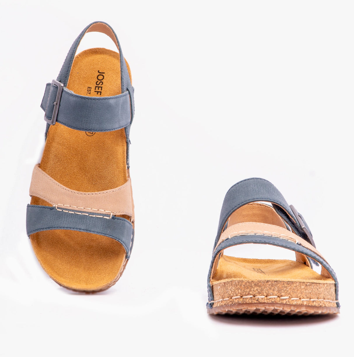 Josef Seibel HANNAH 01 Womens Sandals Azur-Kombi