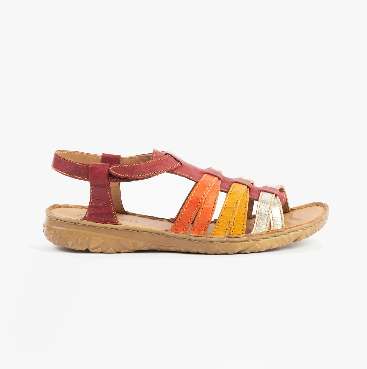Josef Seibel IVY 02 Womens Sandals Rot-Multi