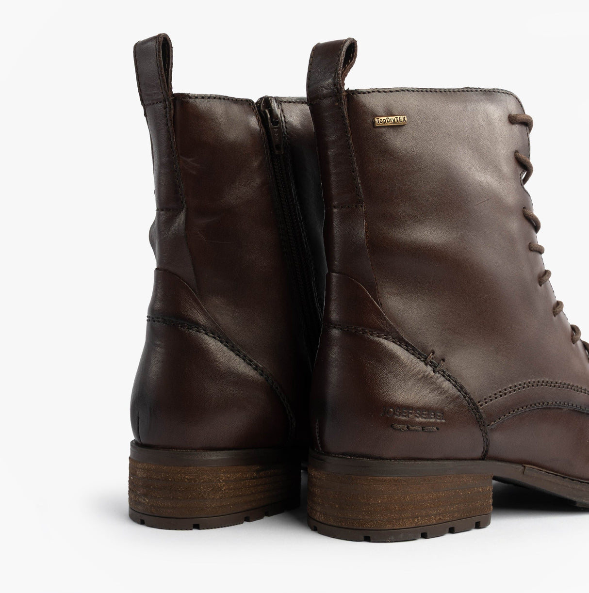 Josef Seibel KATE 50 Womens Lace Up Boots Moro Brown