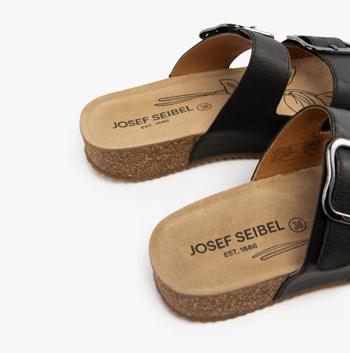 Josef Seibel TONGA 64 Womens Buckle Sandals Black