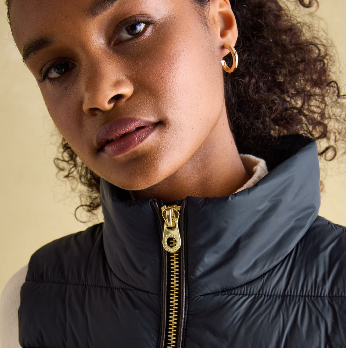 Joules BECKLEY Womens Padded Showerproof Gilet Navy