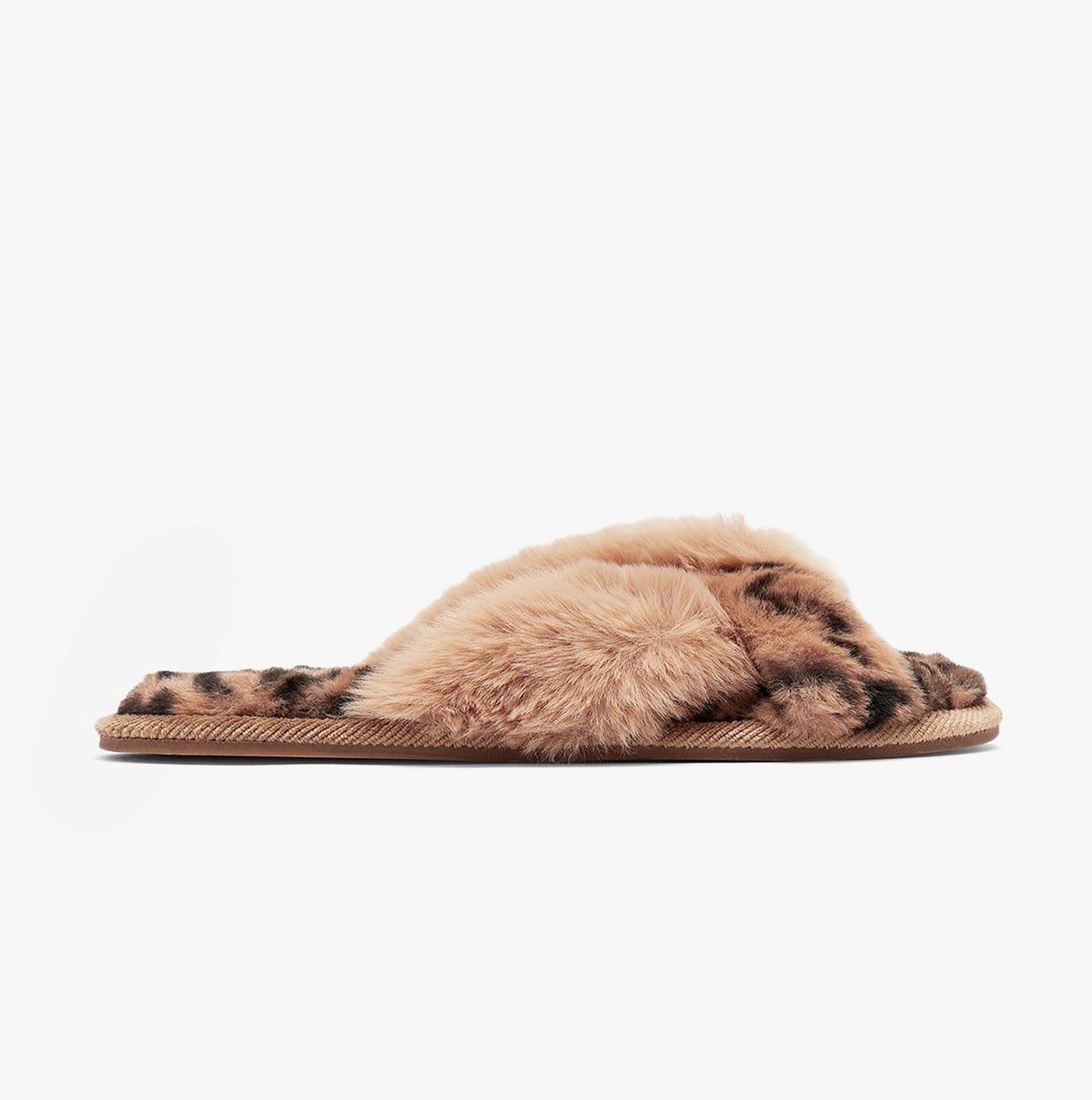 Joules MABELLE Womens Slider Slippers Leopard