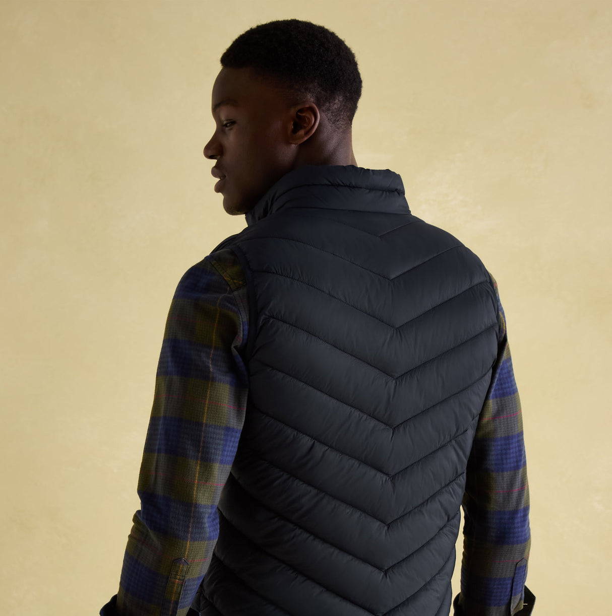 Joules GARRETT Mens Gilet Navy