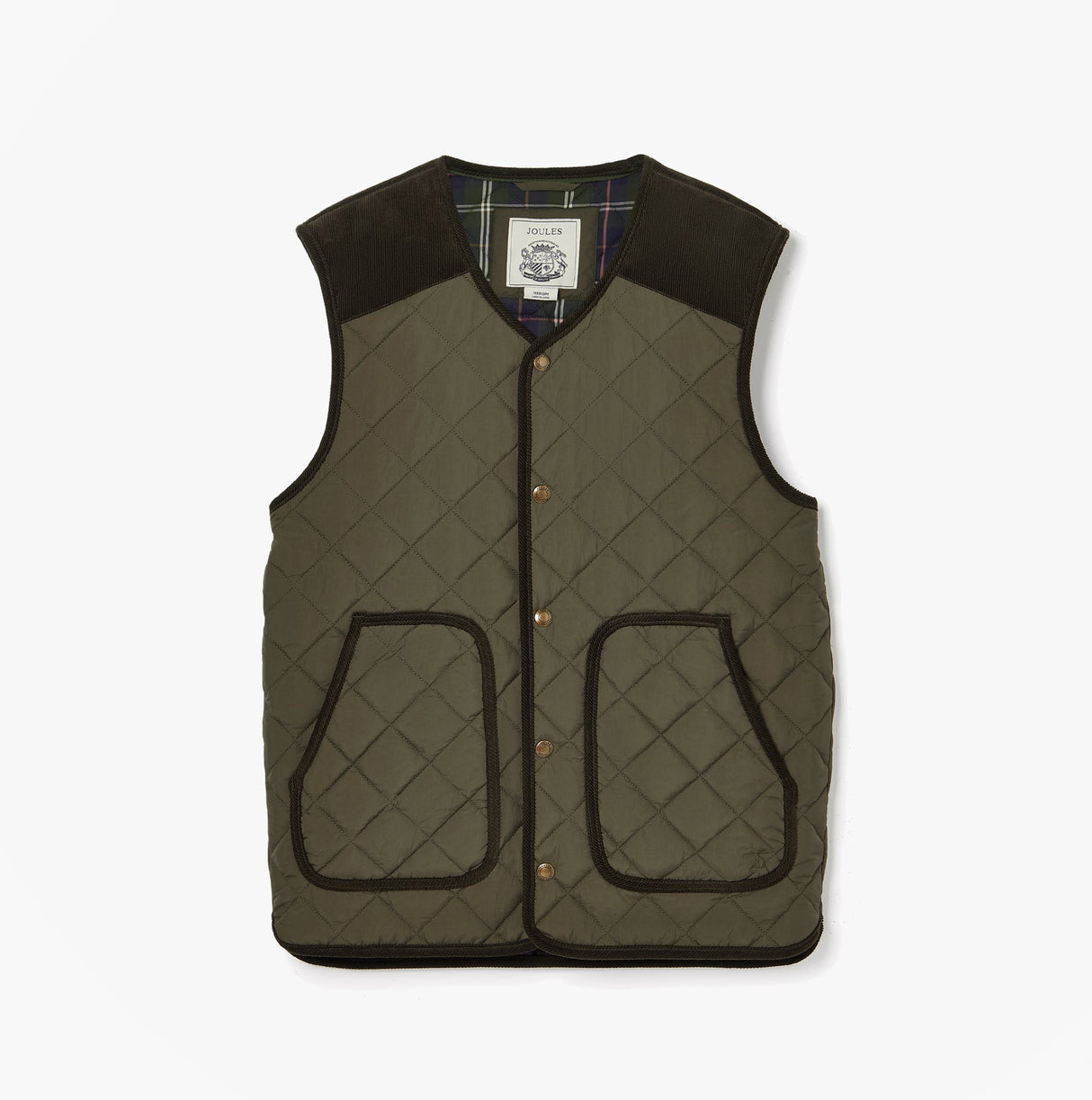 Joules GIBSON Mens Gilet Green