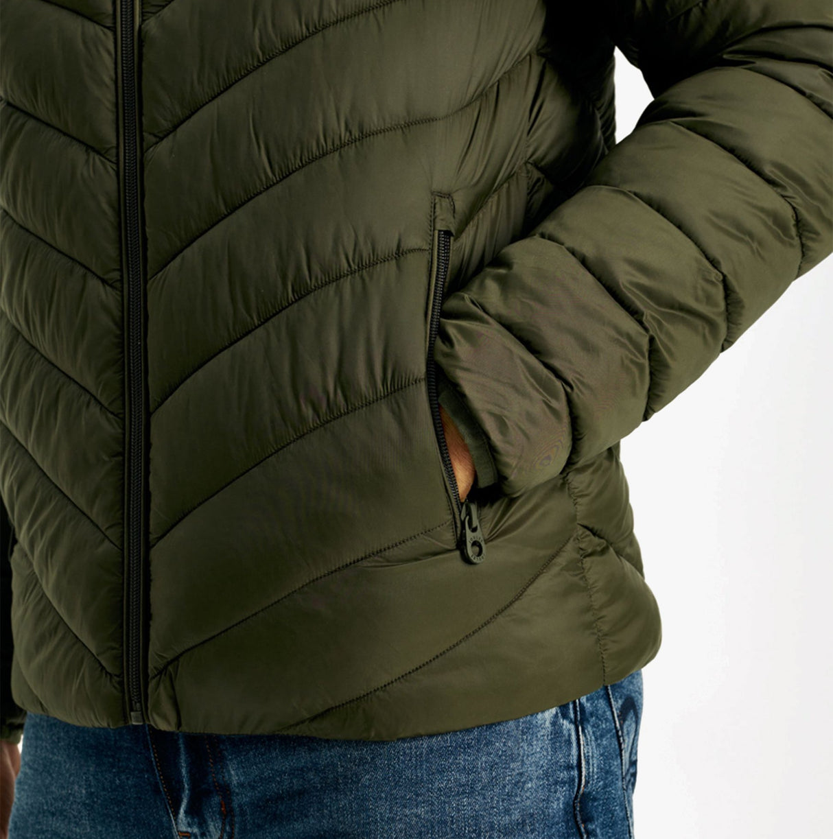 Joules GARRETT Mens Jacket Heritage Green