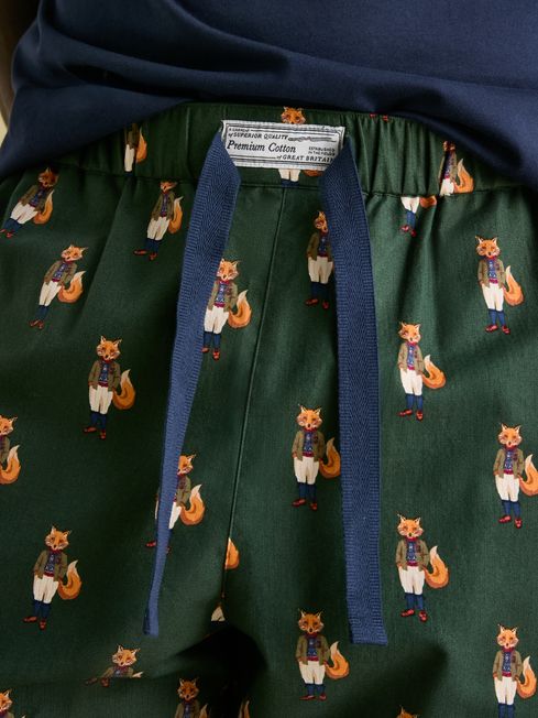 Joules DOZER Pyjama Bottoms Fenton Fox