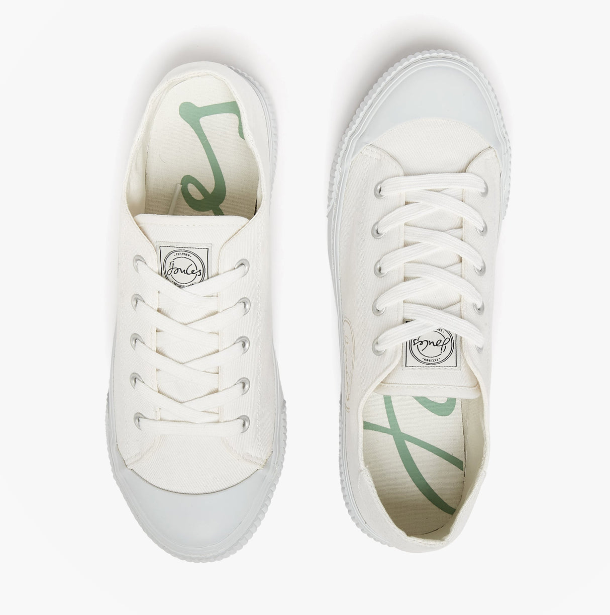 Joules COAST PUMP Womens Trainers White