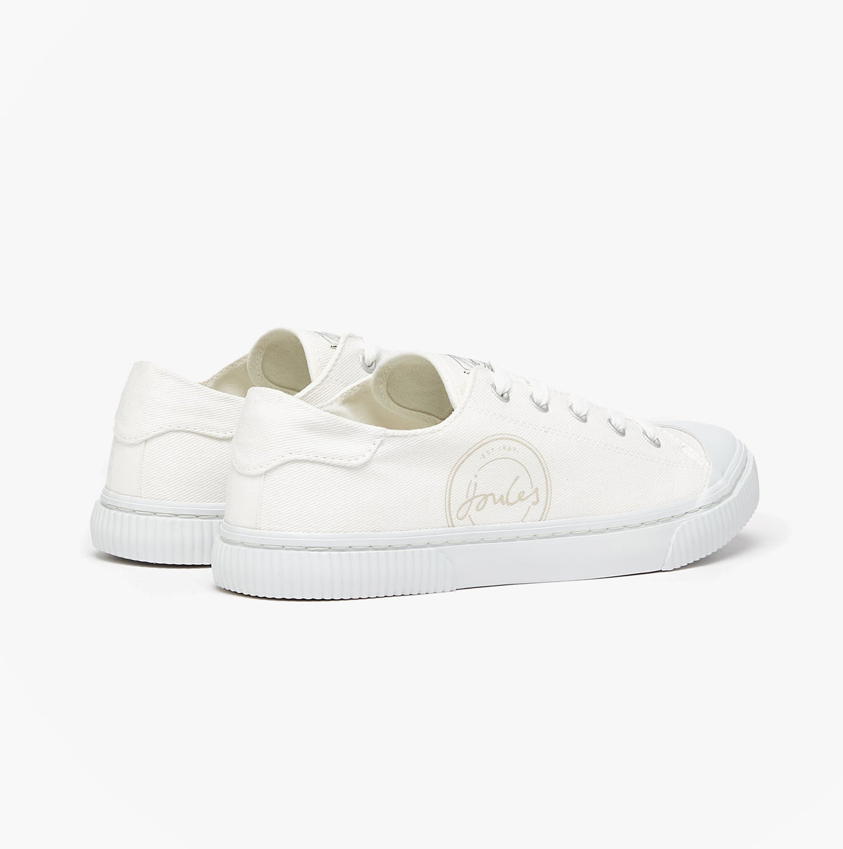 Joules COAST PUMP Womens Trainers White