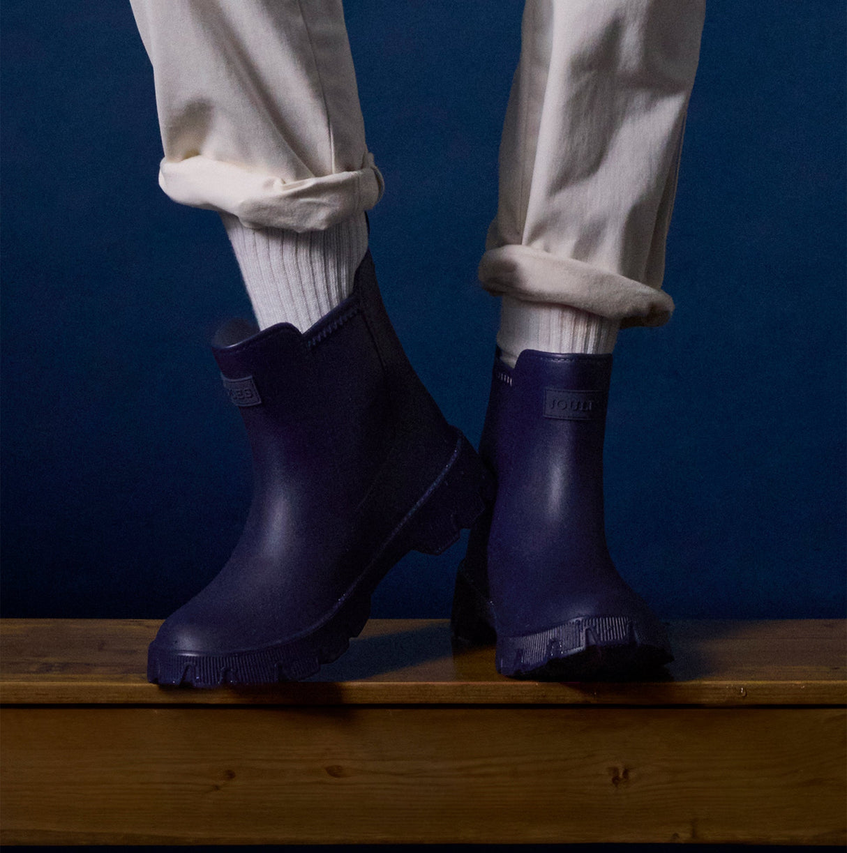 Joules RAINDANCE Lightweight Wellies Navy