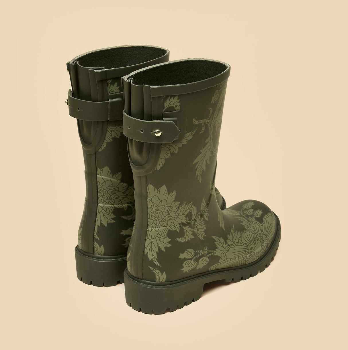 Joules WISTOW Womens Wellies Khaki Green