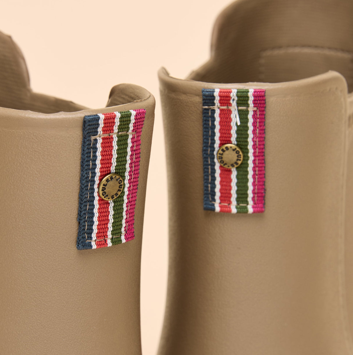 Joules RAINDANCE Lightweight Wellies Mink Brown