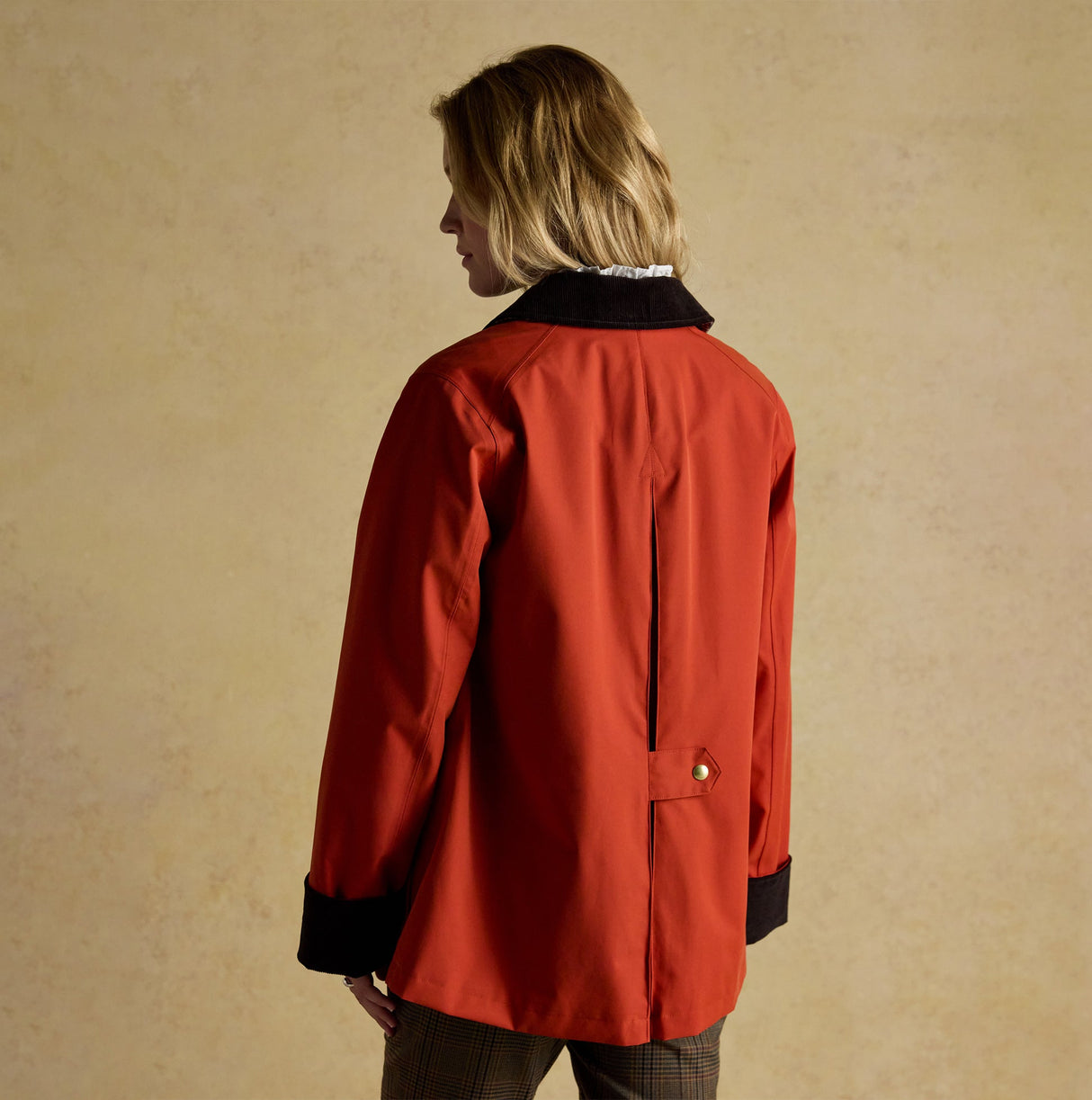 Joules KATHERINE Waterproof Heritage Coat Burnt Orange
