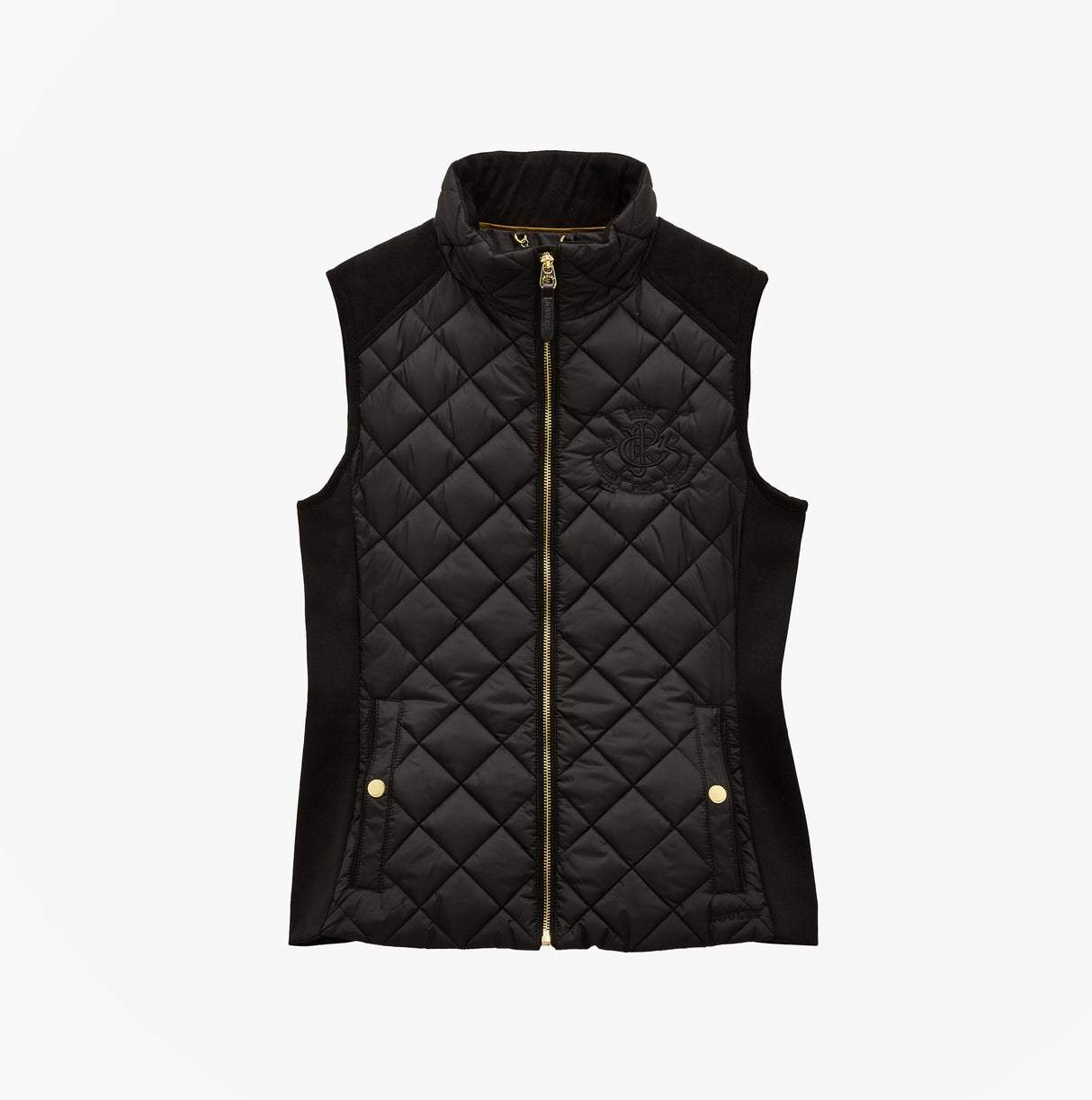 Joules BRAEMAR LUXE Womens Quilted Gilet Black