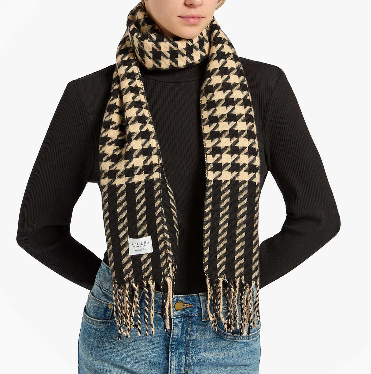 Joules LANGTREE Womens Winter Black/Tan