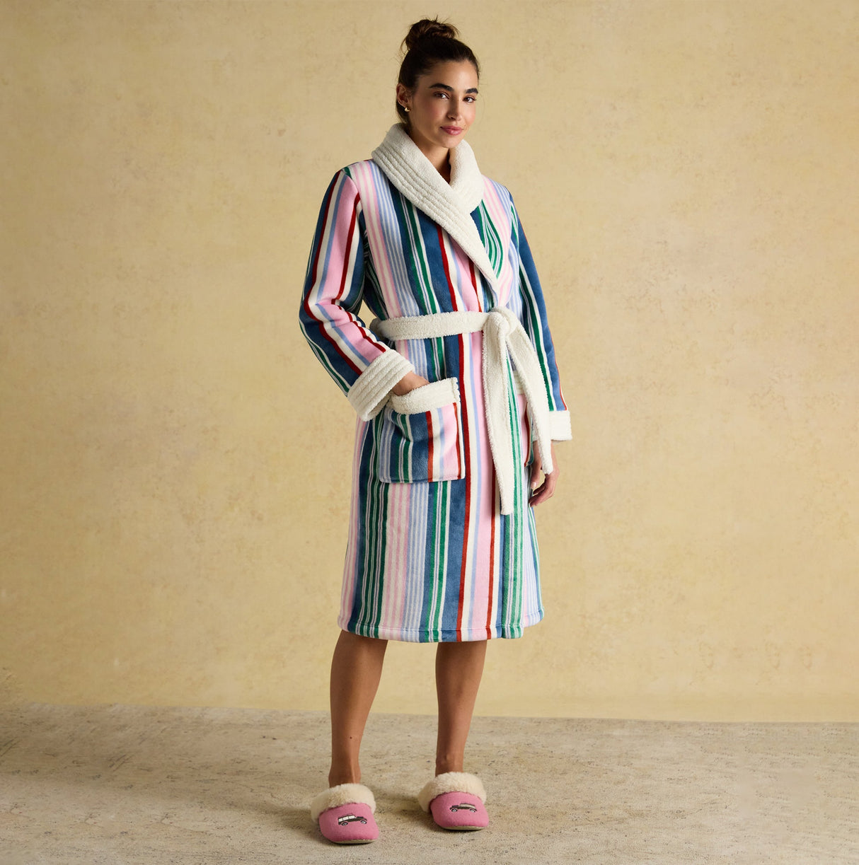 Joules MATILDA Womens Robe Multi