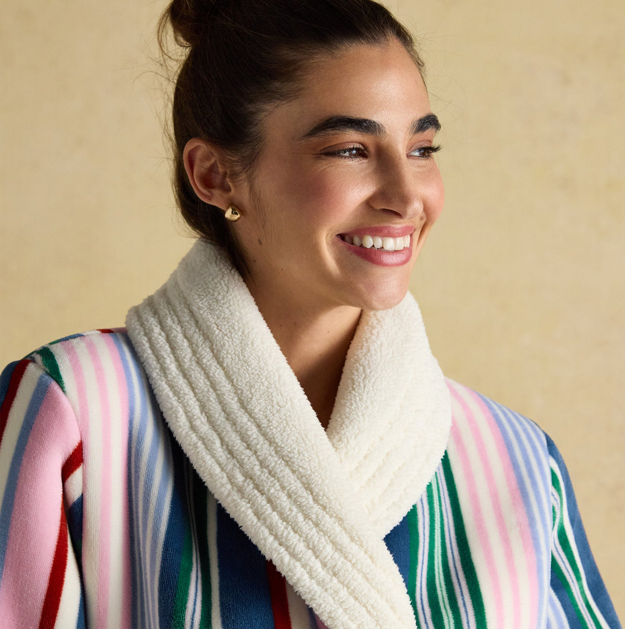 Joules MATILDA Womens Robe Multi