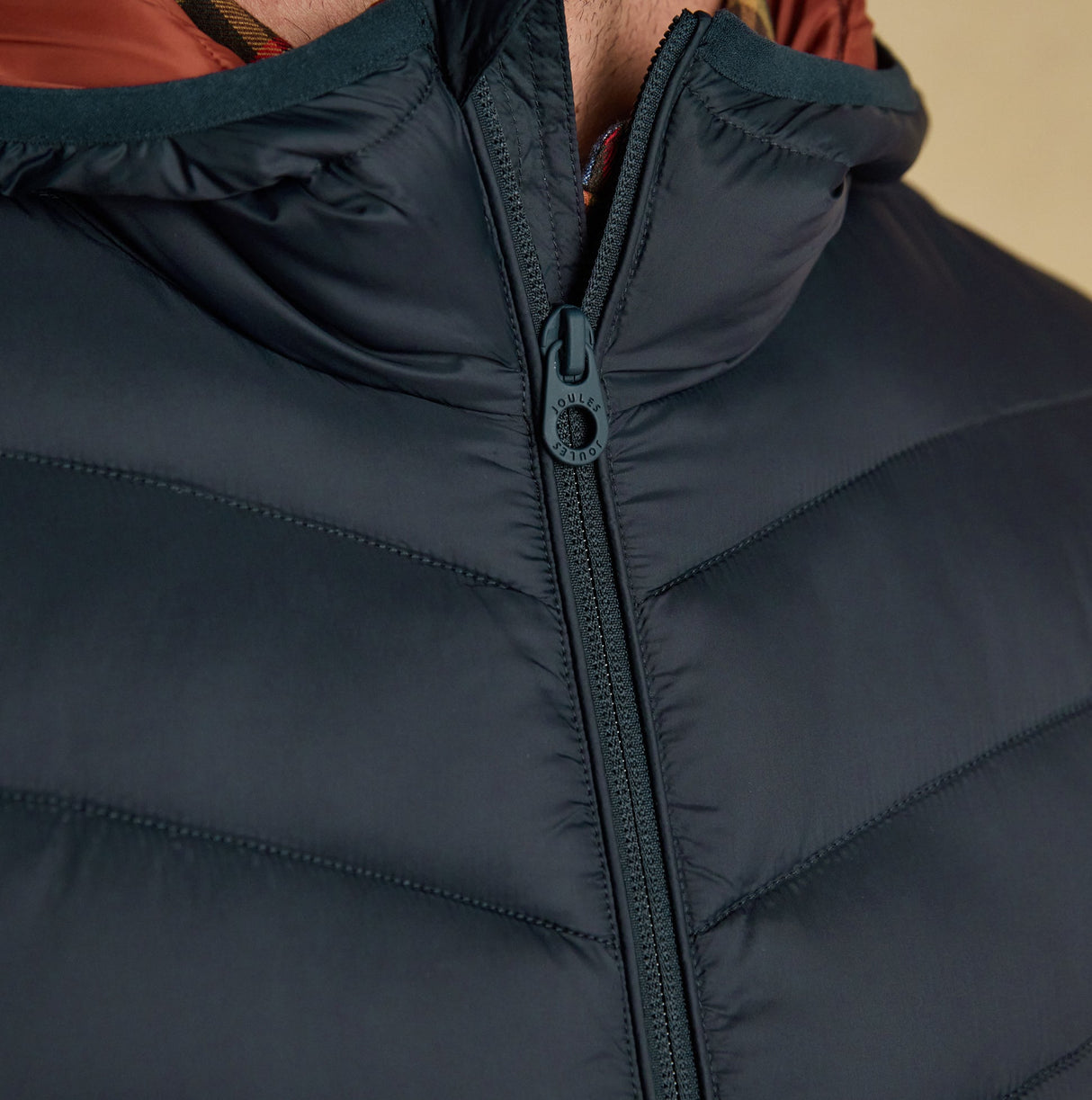 Joules GARRETT Mens Showerproof Padded Jacket Navy