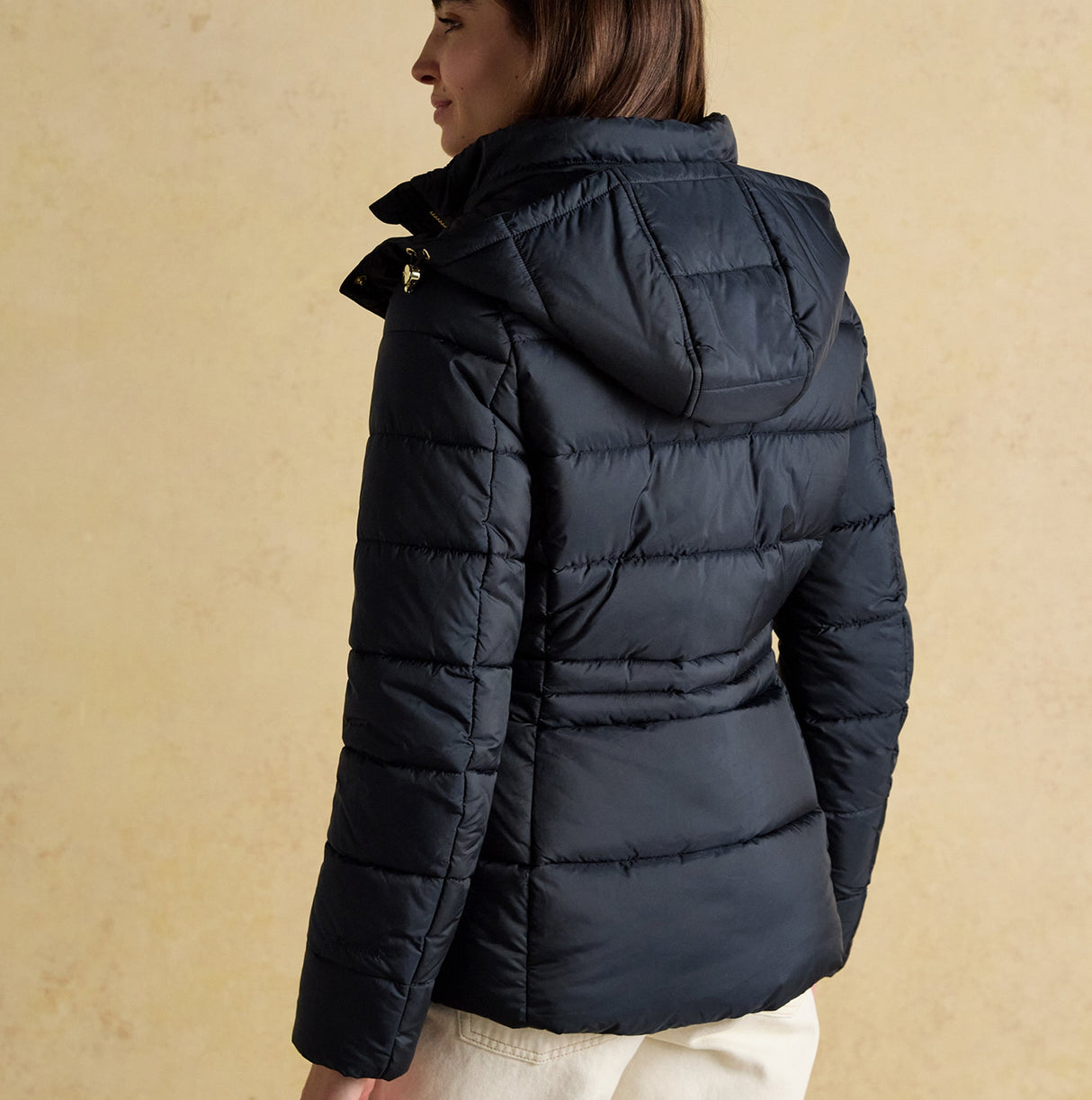 Joules HADLOW Womens Padded Short Coat Navy