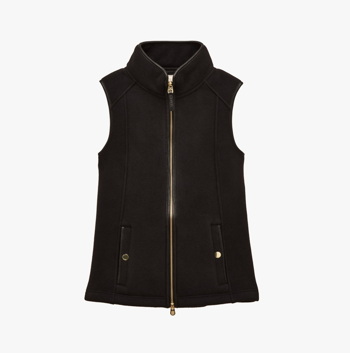Joules HERITAGE FLEECE Womens Gilet Black