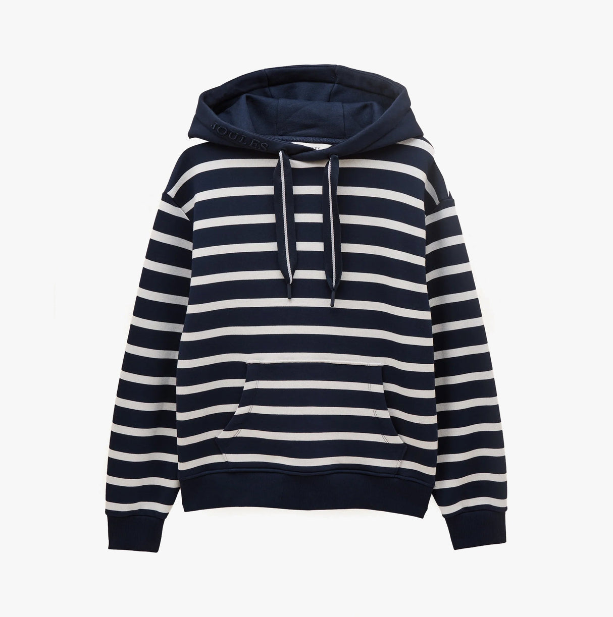 Joules MILBOURNE Womens Hoodie Navy/White Stripe