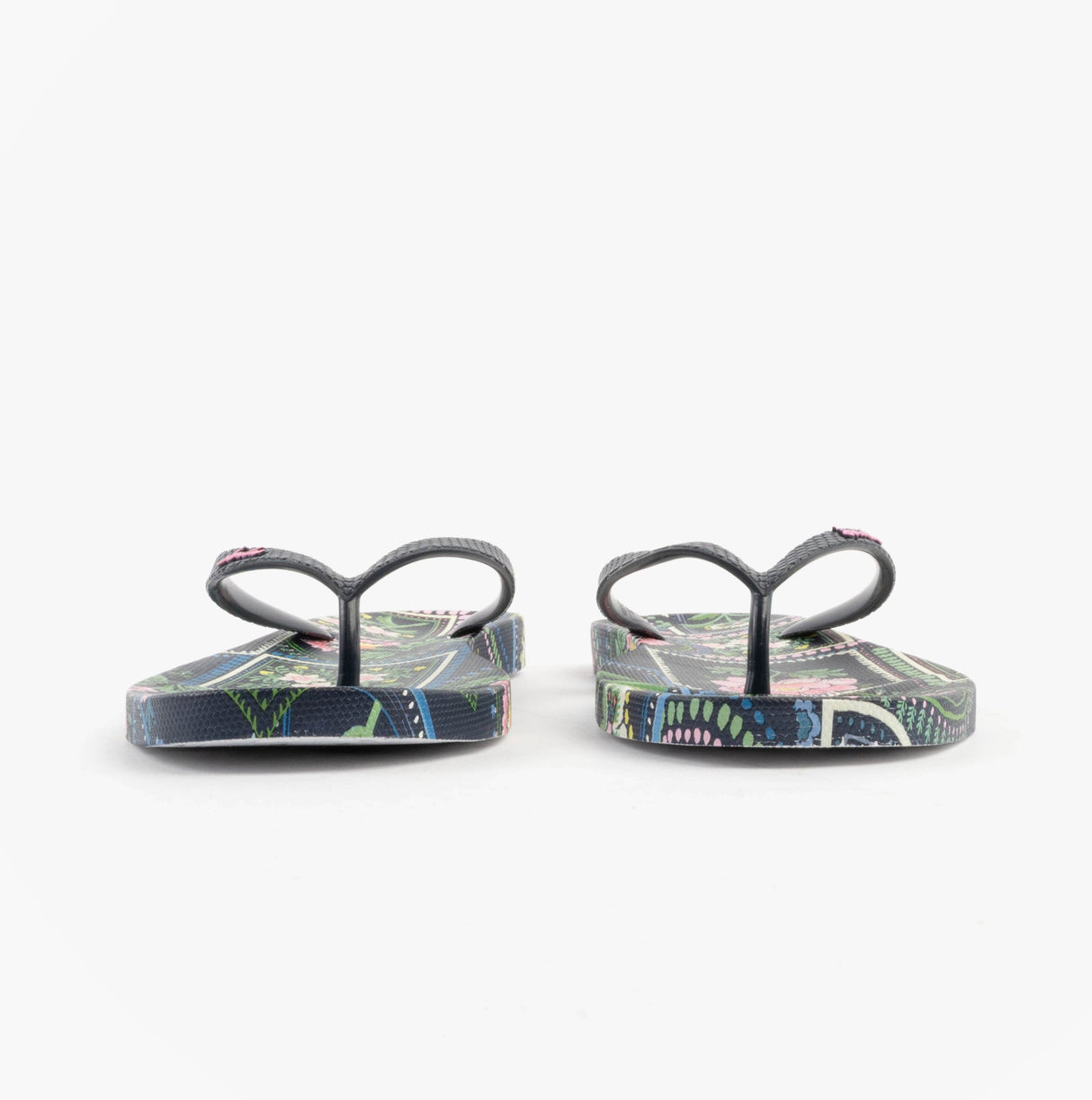 Joules SUNVALE Womens Flip Flops Navy Mosaic Floral