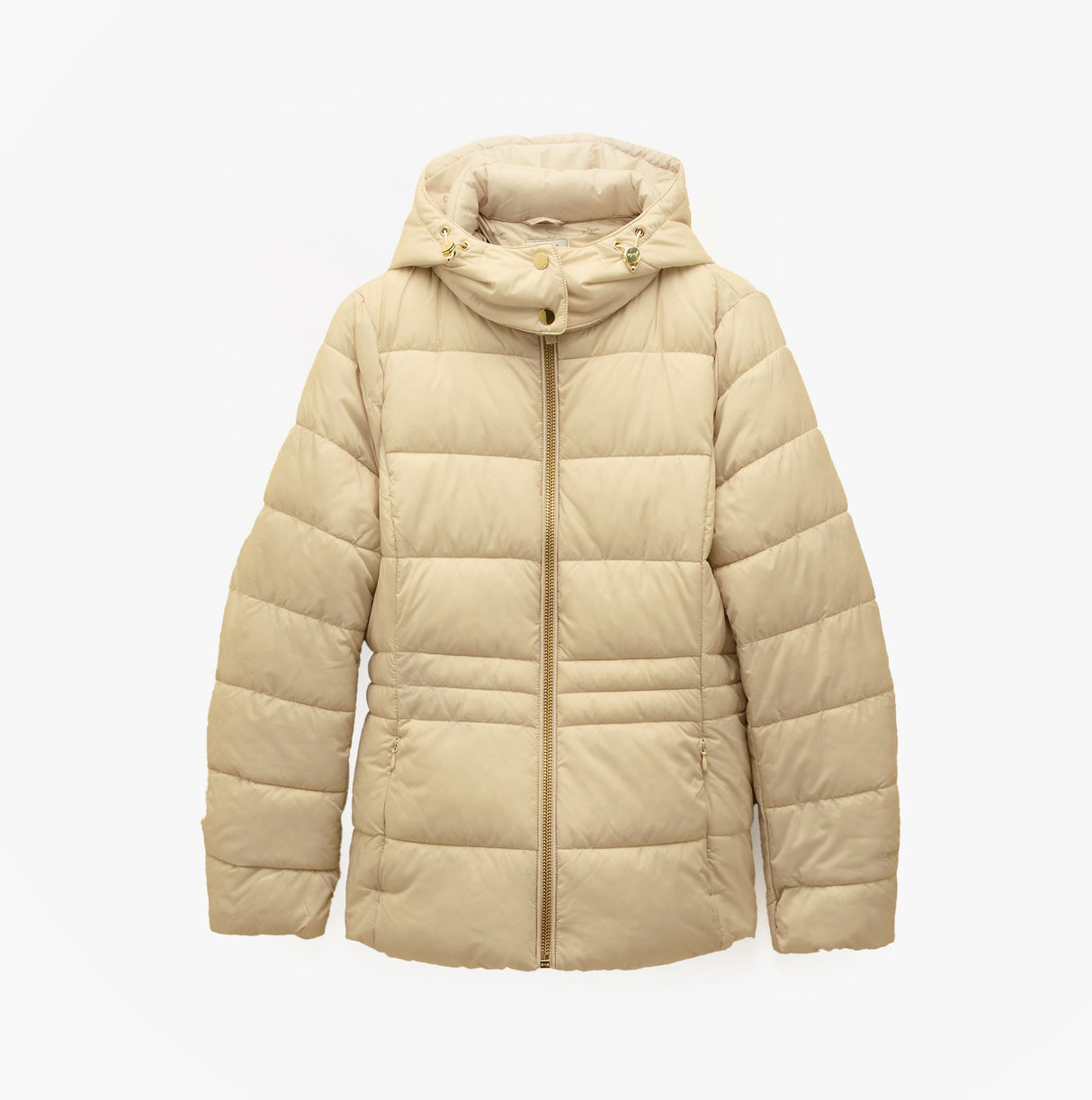 Joules HADLOW Womens Padded Short Coat Neutral
