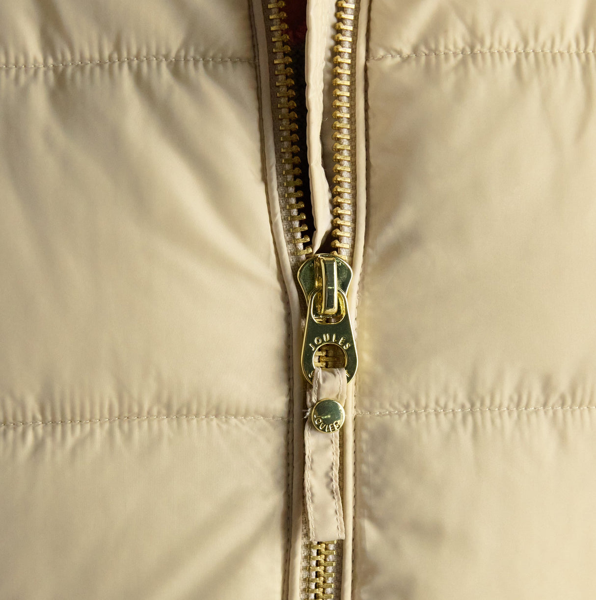 Joules HADLOW Womens Padded Short Coat Neutral