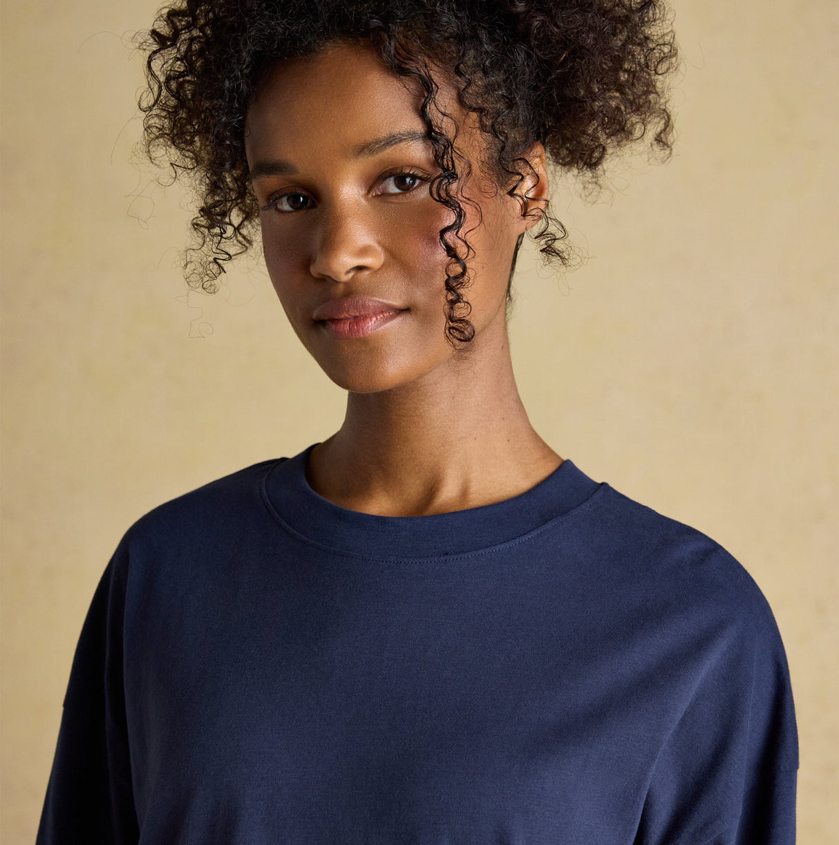 Joules JERSEY Pyjama Top Womens Sweatshirts Navy