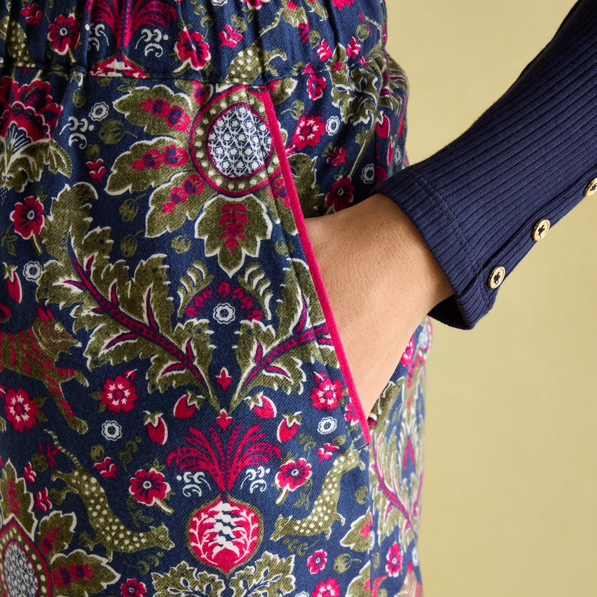 Joules STELLA Womens Pyjama Bottoms Damask