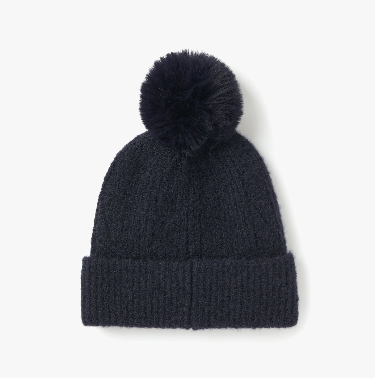 Joules EFFIE Womens Knitted Bobble Hat Navy